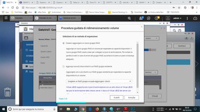 Se premo Espandi Volume vedo questo