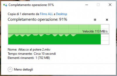 Trasferimento da NAS a PC