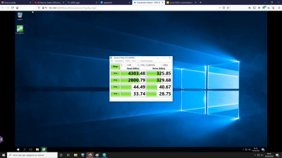 dopo installazione driver VIRTIO sempre VM su ssd