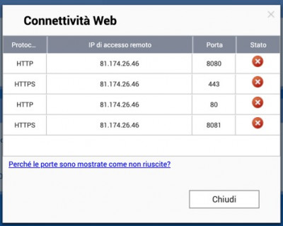 sulla configurazione vedo questo