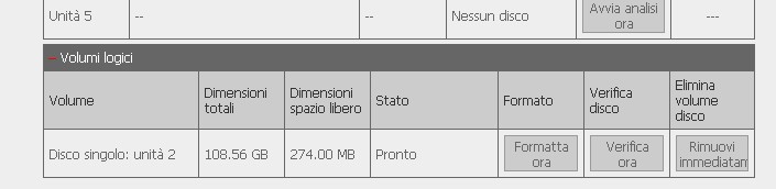 disk space