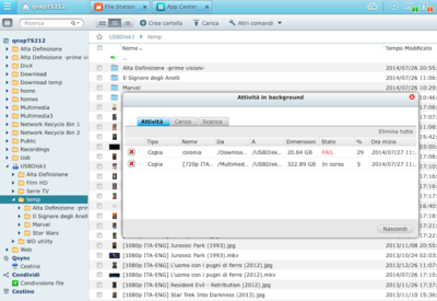 Prima c'era anche un USBDisk2... sparito e ovviamente trasferimento FAIL