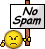 No Spam : No Spam :